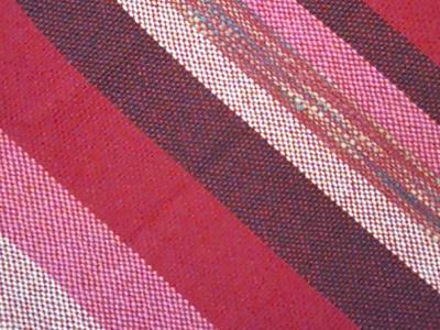 'Cinnamon Stripe': plain weave