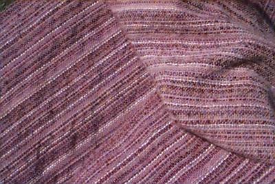 Purple wraps: close up