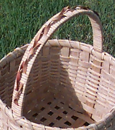 'Vashon Beach' basket handle